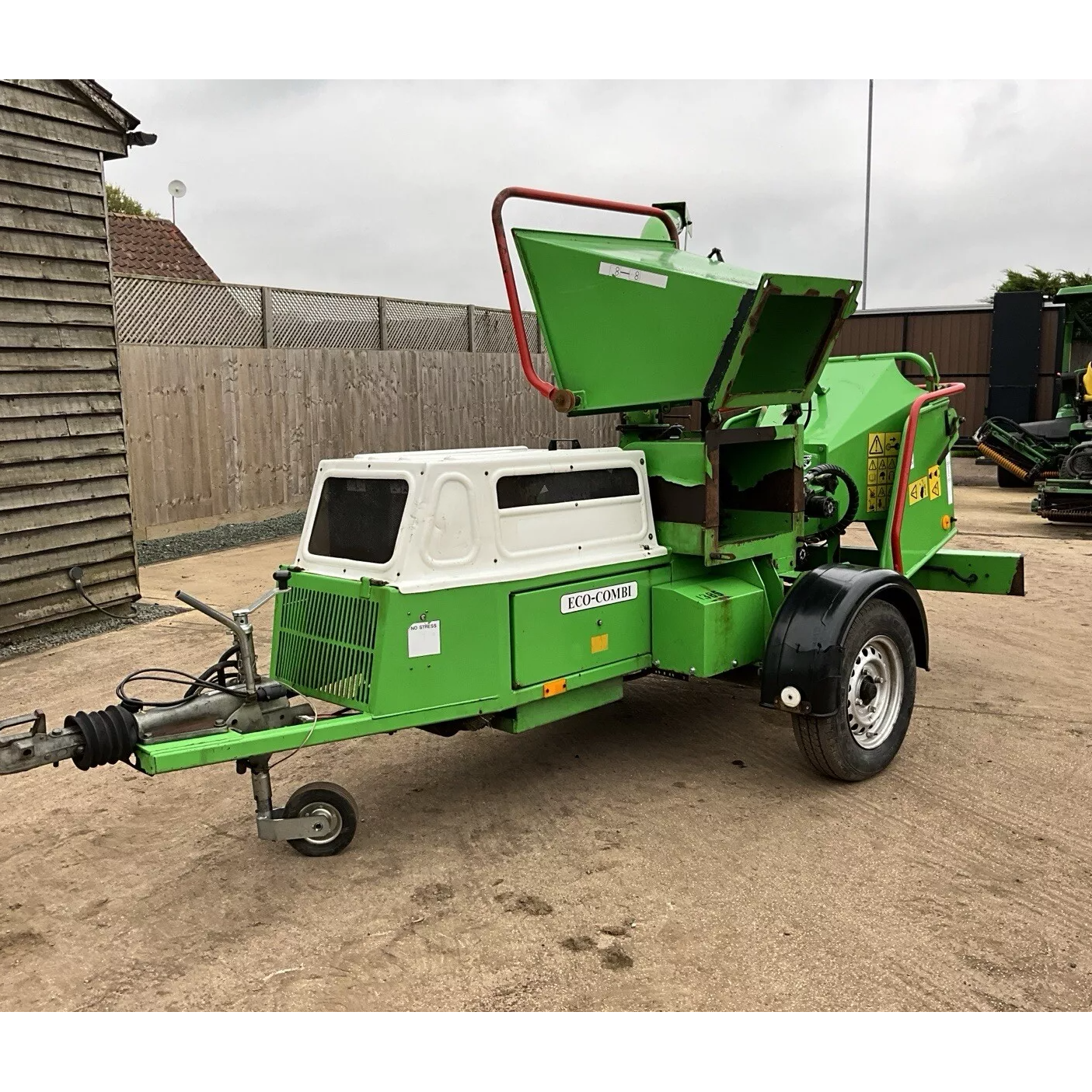 2013 GREENMECH ECM150 FAST TOW DIESEL WOODCHIPPER